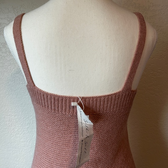 Silk and Salt sweater dress with layering sweater (one size) - Picture 6 of 8